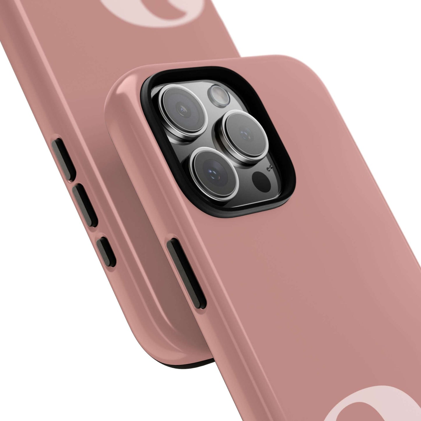 Personalized Initial Monogram iPhone Case - Rose Gold Cover