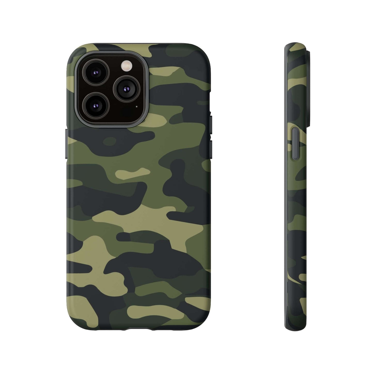 Military Camo iPhone Tough Case - Green Camouflage
