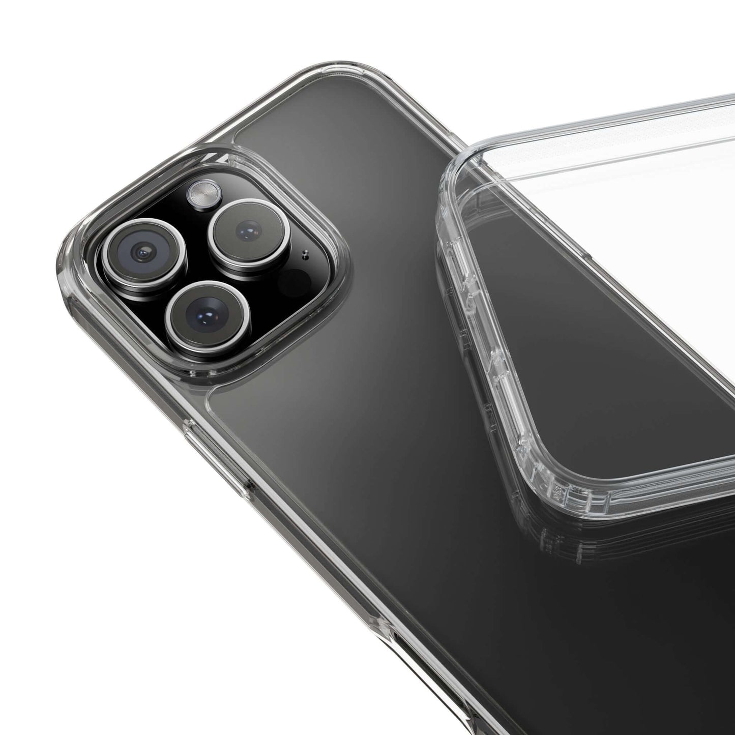 Transparent Silicone Slim iPhone Case - Shockproof Clear Cover