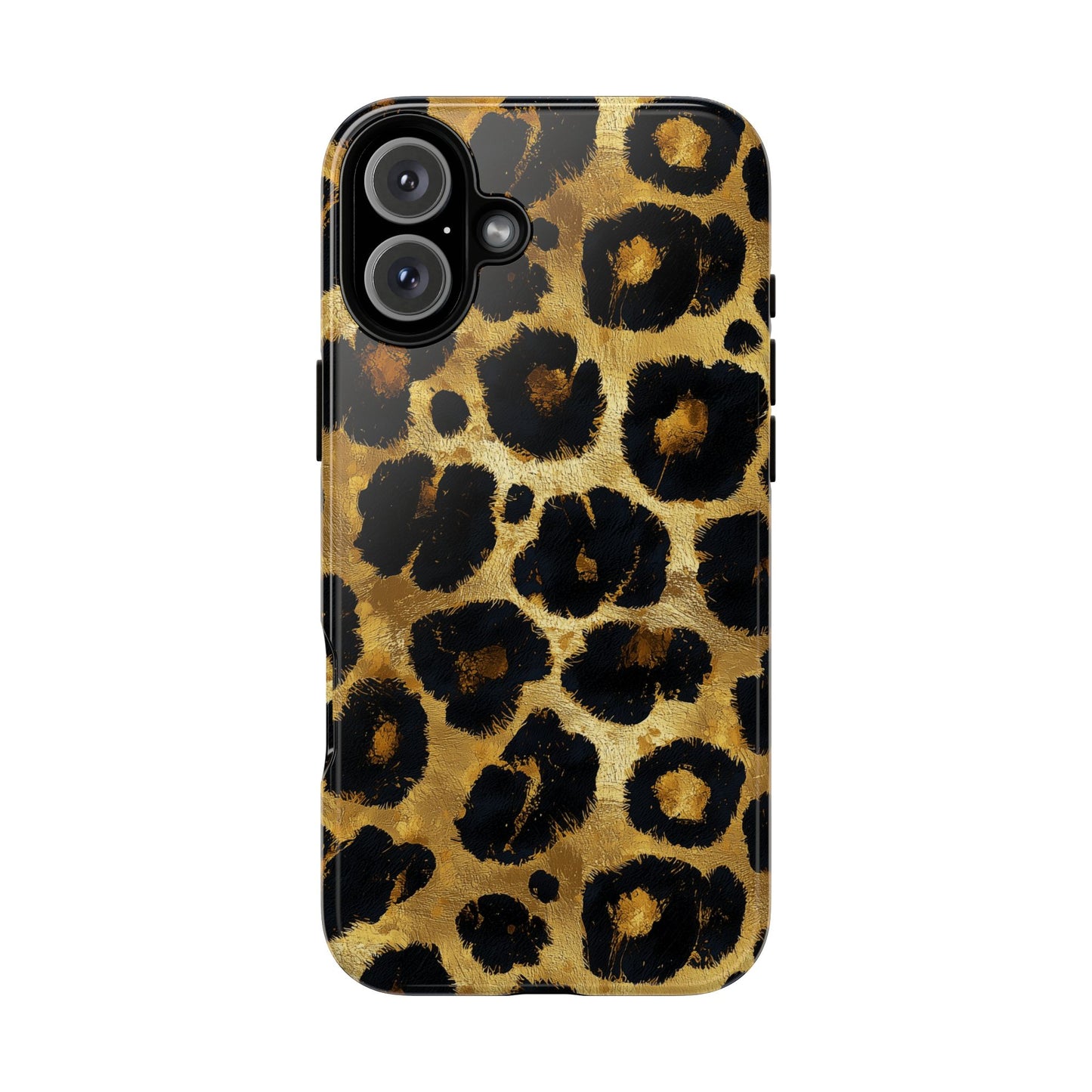 Gold Leopard Print iPhone Case - Animal Print