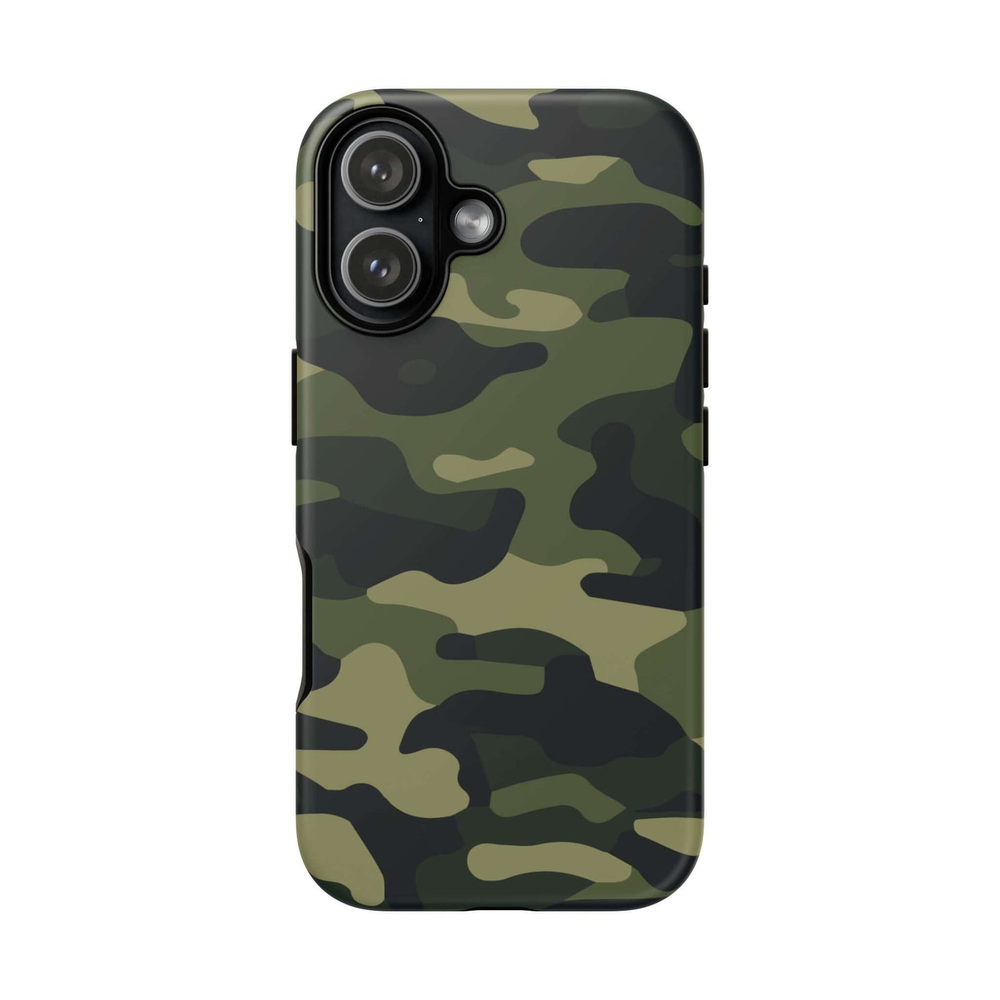 Military Camo iPhone Tough Case - Green Camouflage