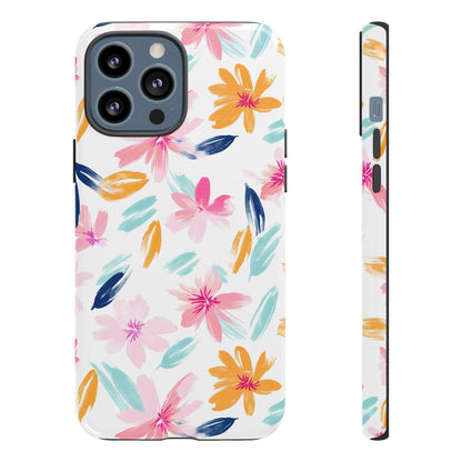 Watercolor Floral iPhone Case - Pastel Flowers