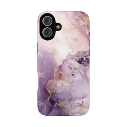 Amethyst Purple Marble iPhone Case - Luxury Phone Cover