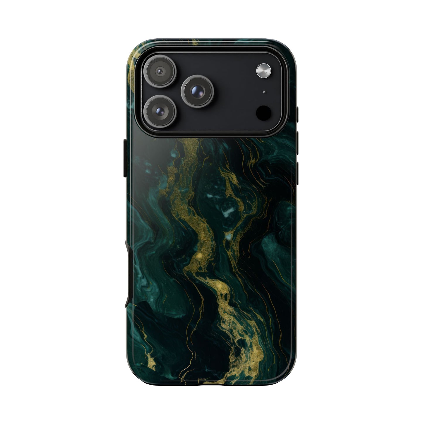 Luxury Emerald Green Marble iPhone Case
