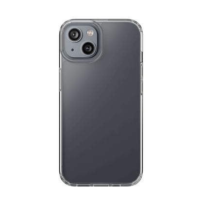 Transparent Silicone Slim iPhone Case - Shockproof Clear Cover