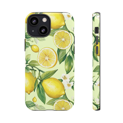 Lemon Blossom iPhone Case - Summer Botanical