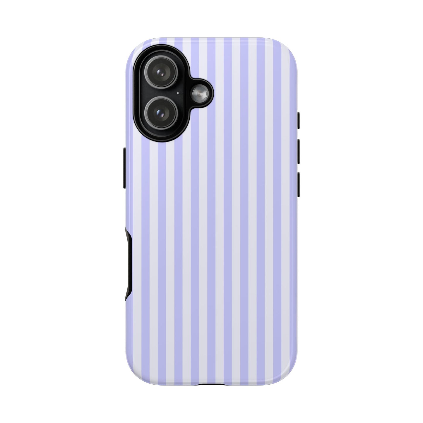 Lavender Luxe | Tough Striped iPhone Case
