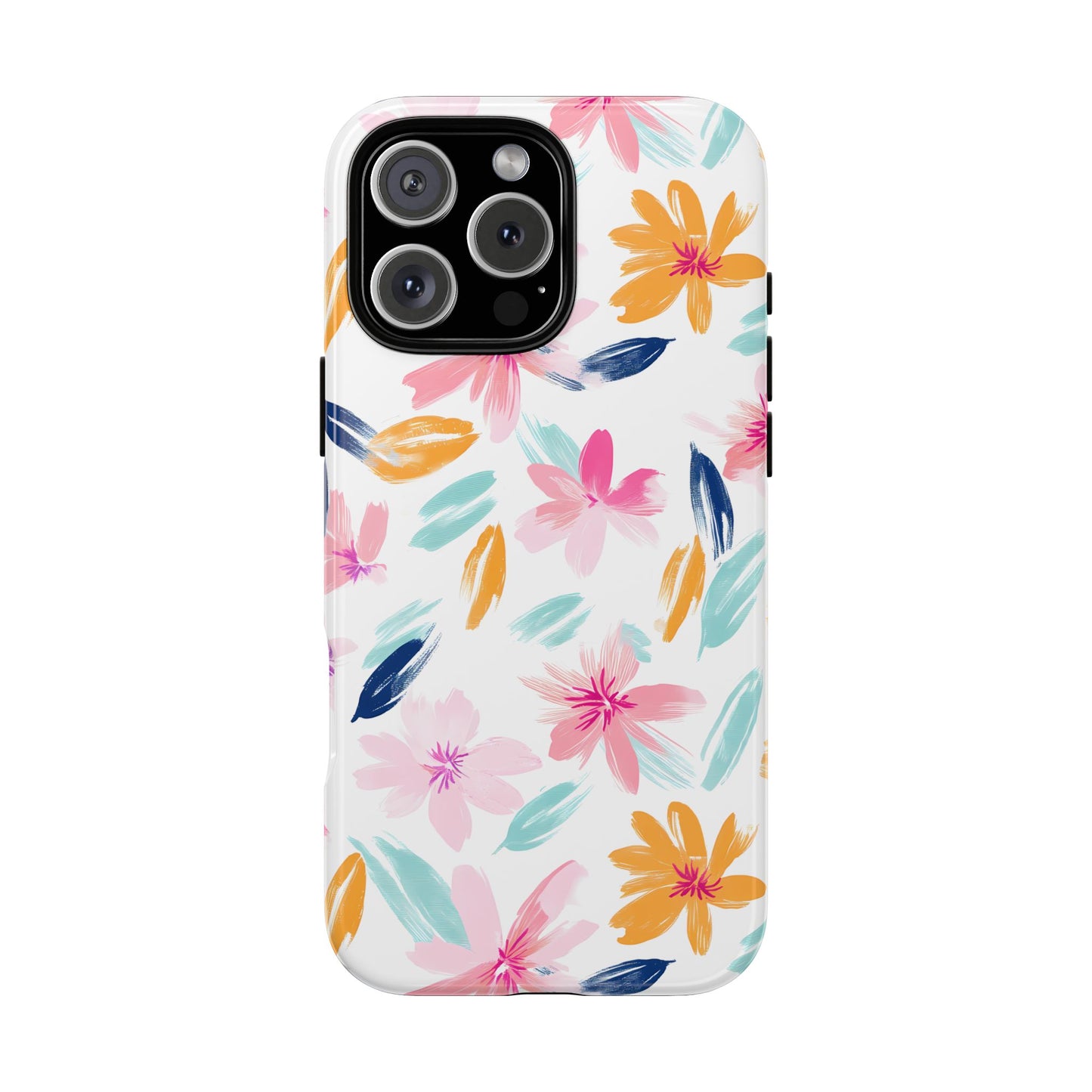 Watercolor Floral iPhone Case - Pastel Flowers