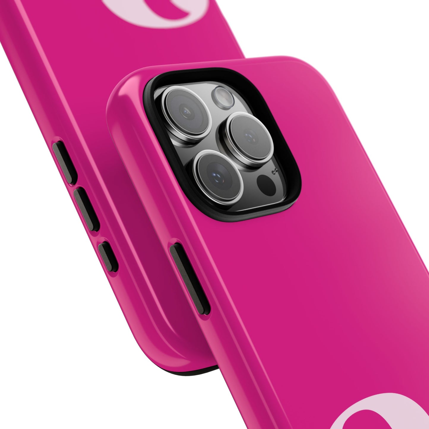 Custom Monogram Initial iPhone Case - Pink Shockproof Cover