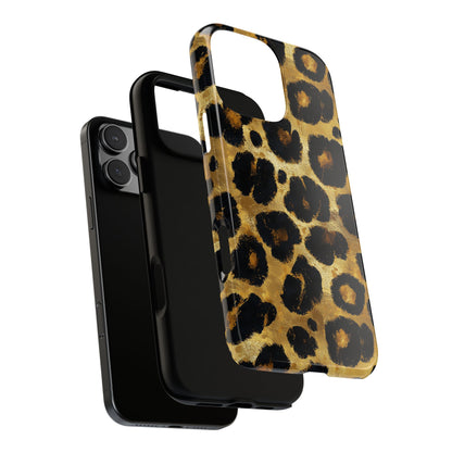 Gold Leopard Print iPhone Case - Animal Print