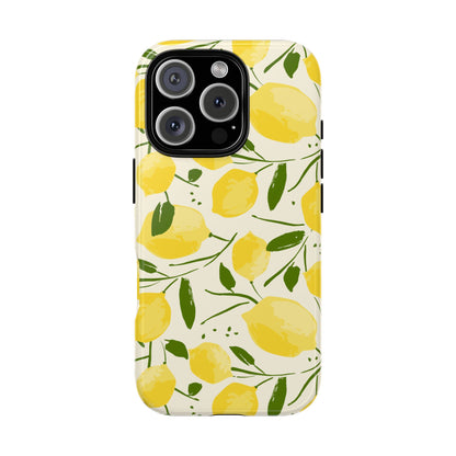Watercolor Lemon iPhone Case