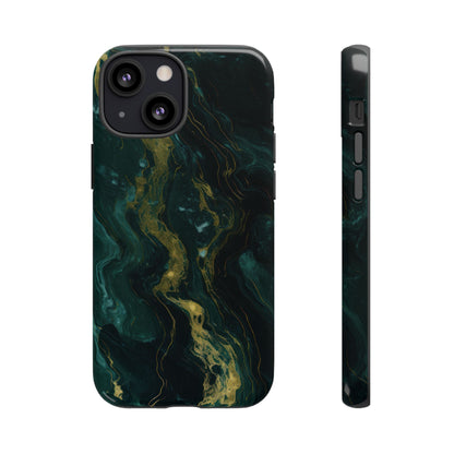 Luxury Emerald Green Marble iPhone Case