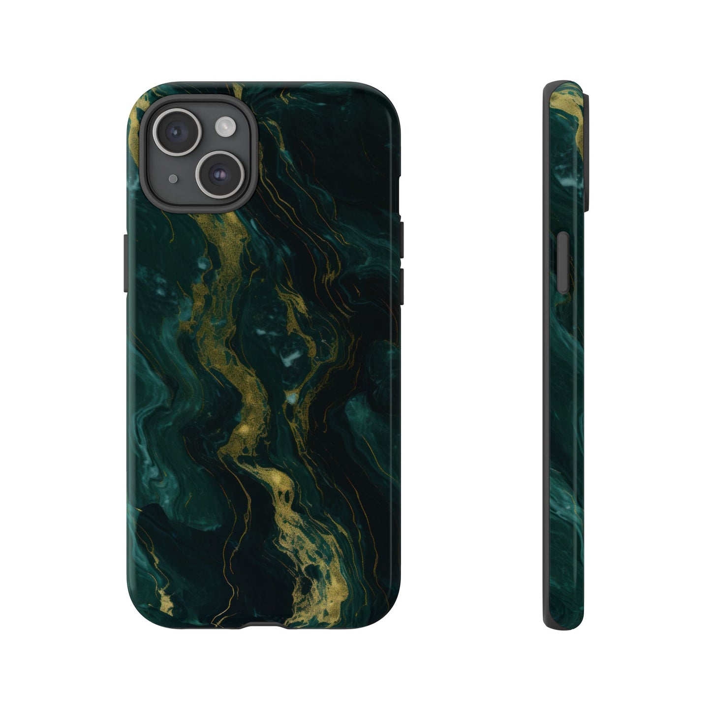 Luxury Emerald Green Marble iPhone Case