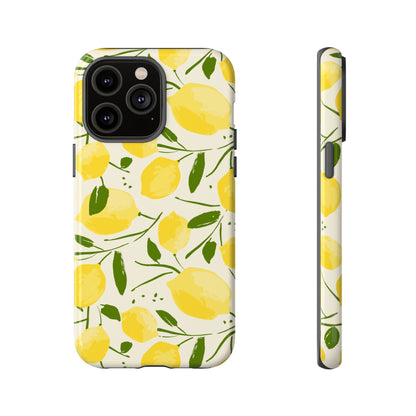 Watercolor Lemon iPhone Case