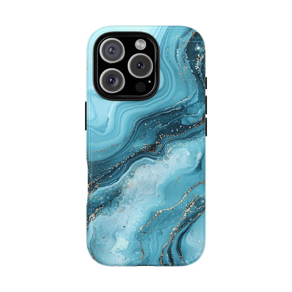 Ocean Blue Marble iPhone Case