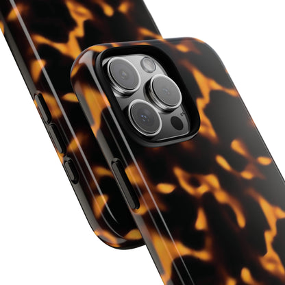 Premium Tortoise Shell iPhone Case - Tough & Stylish