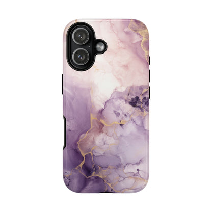 Amethyst Purple Marble iPhone Case - Luxury Phone Cover