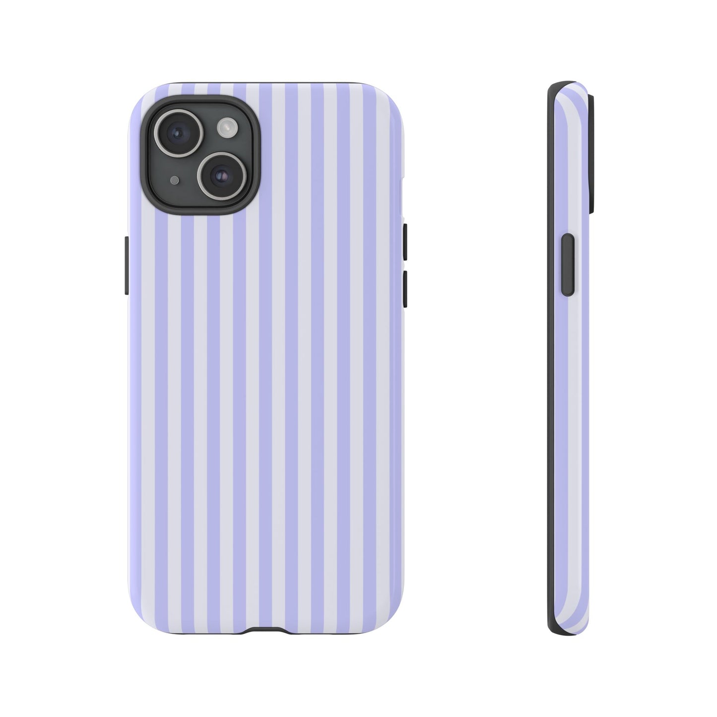 Lavender Luxe | Tough Striped iPhone Case