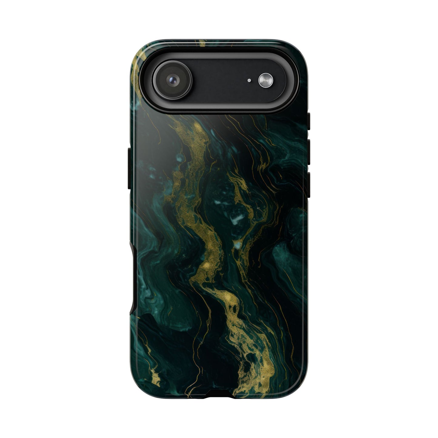 Luxury Emerald Green Marble iPhone Case
