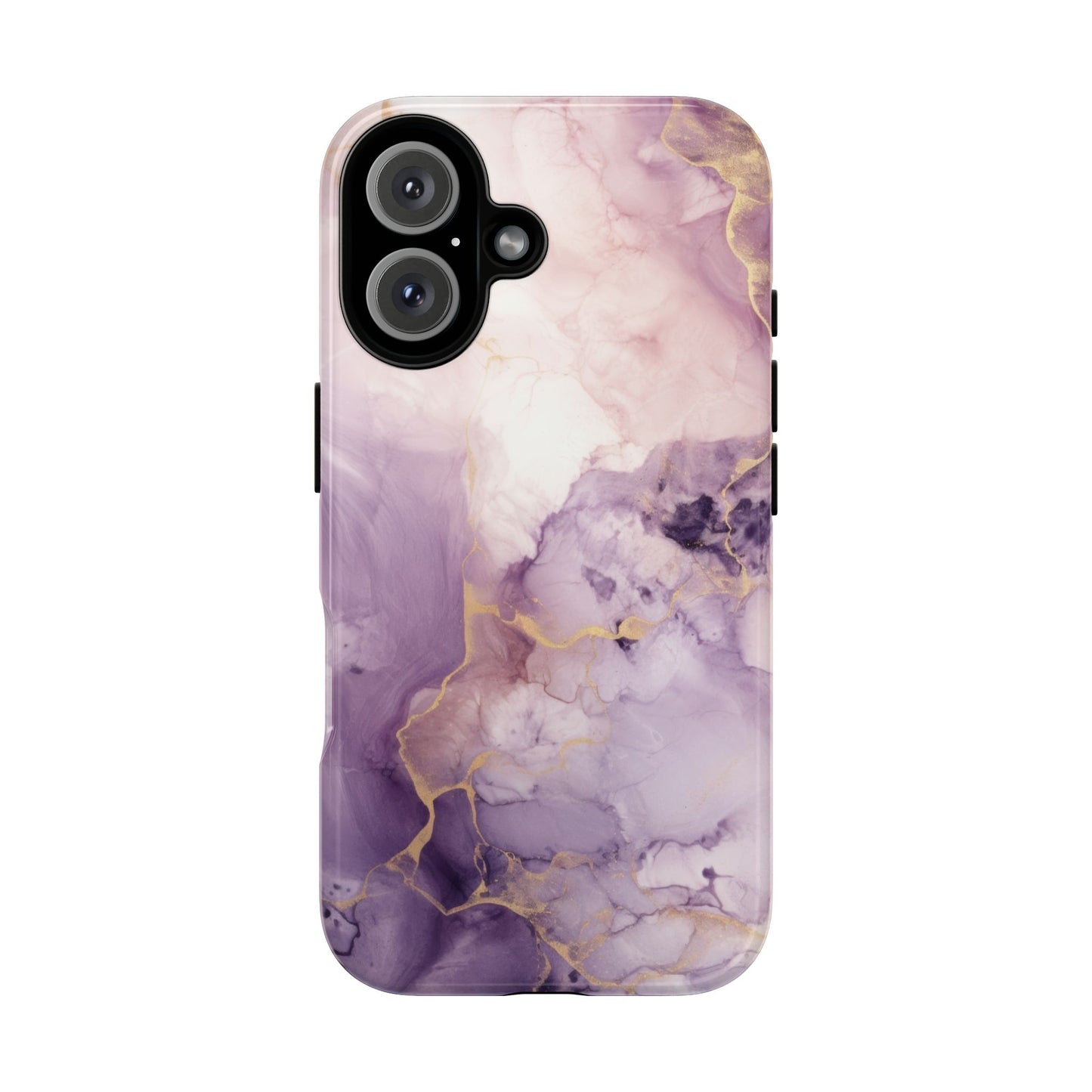 Amethyst Purple Marble iPhone Case - Luxury Phone Cover