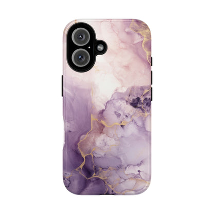 Amethyst Purple Marble iPhone Case - Luxury Phone Cover