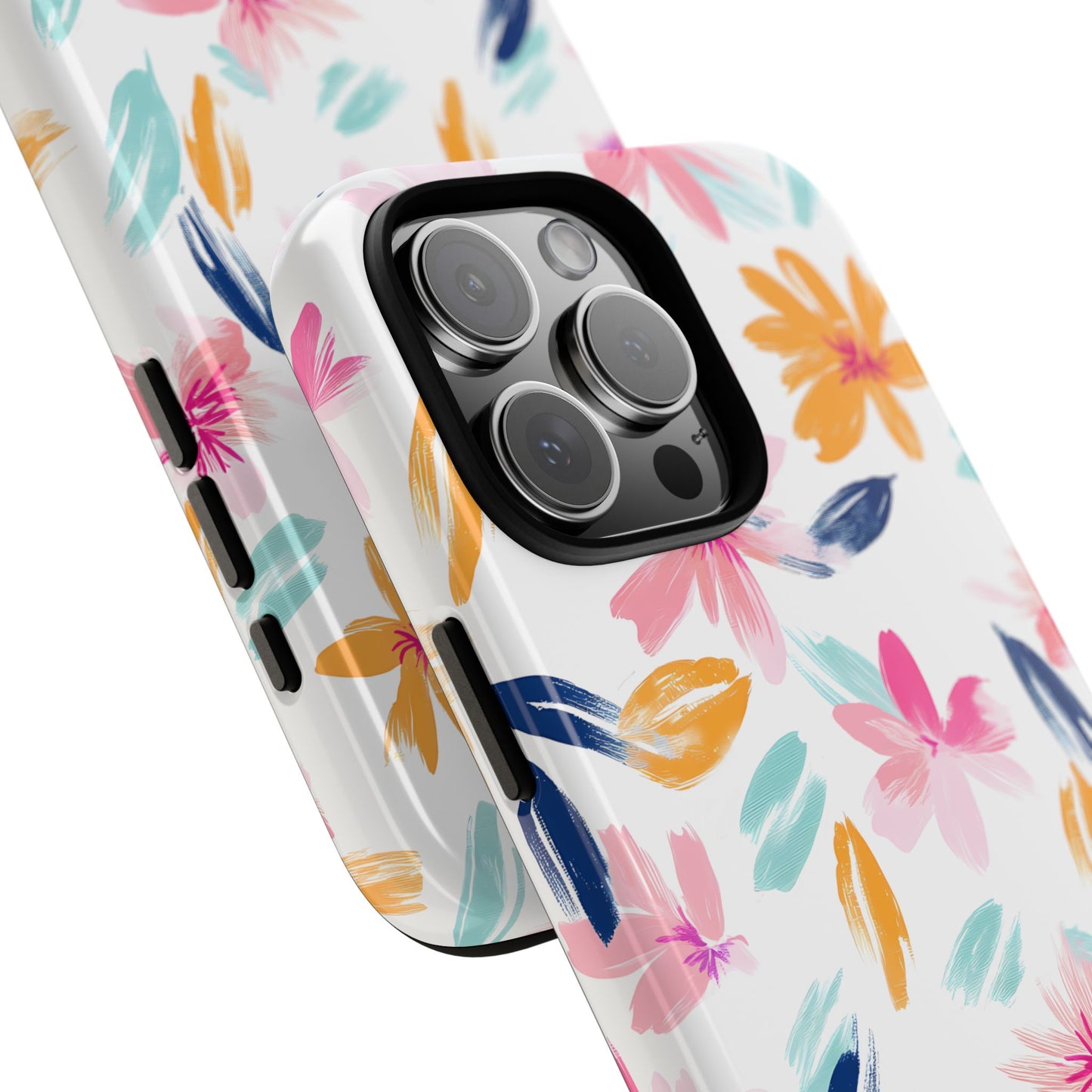Watercolor Floral iPhone Case - Pastel Flowers