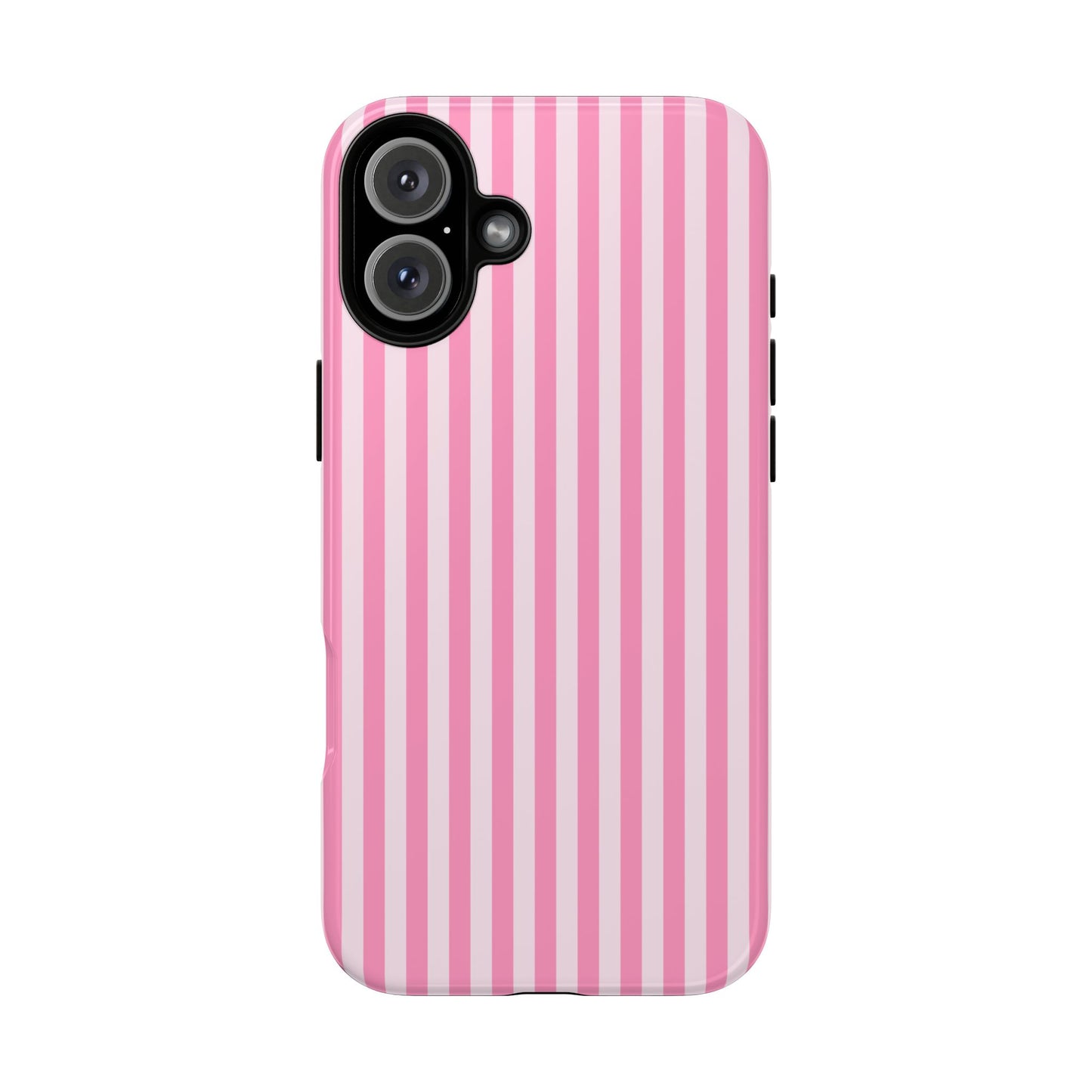 Cute Pink Striped iPhone Case | Chic Gift for Her