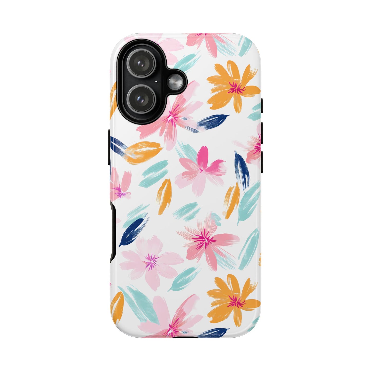 Watercolor Floral iPhone Case - Pastel Flowers