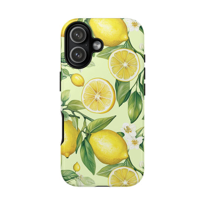 Lemon Blossom iPhone Case - Summer Botanical