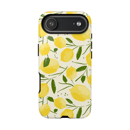 Watercolor Lemon iPhone Case