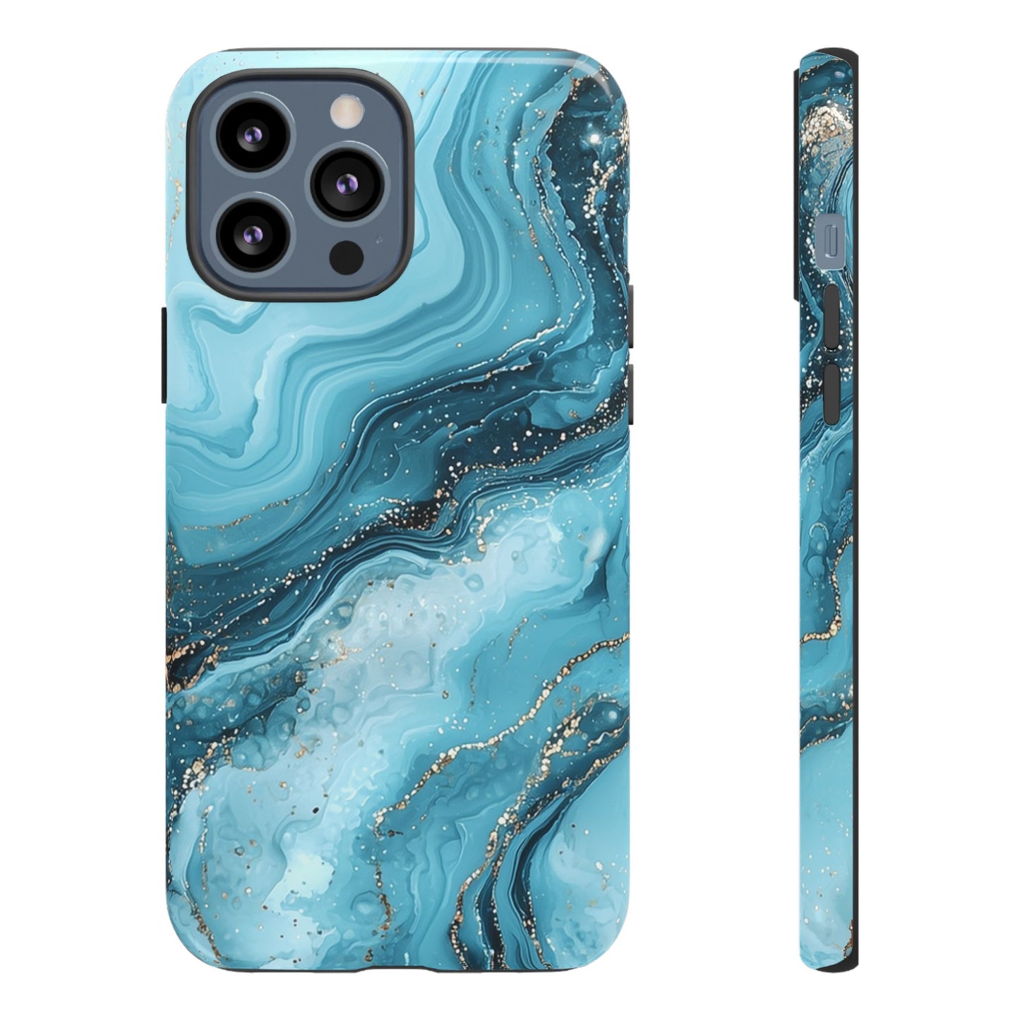 Ocean Blue Marble iPhone Case