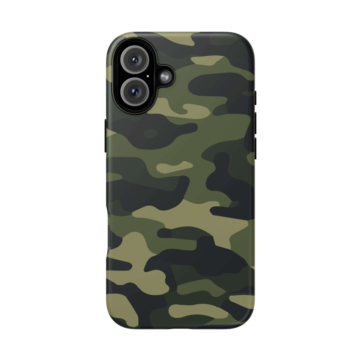 Military Camo iPhone Tough Case - Green Camouflage