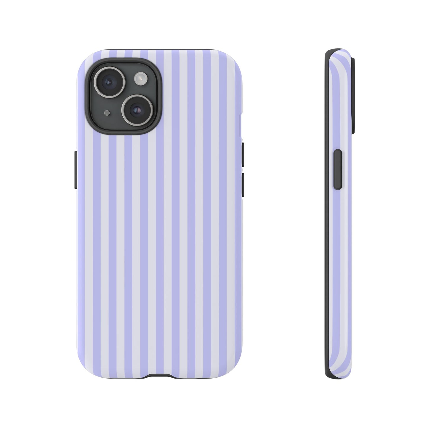 Lavender Luxe | Tough Striped iPhone Case