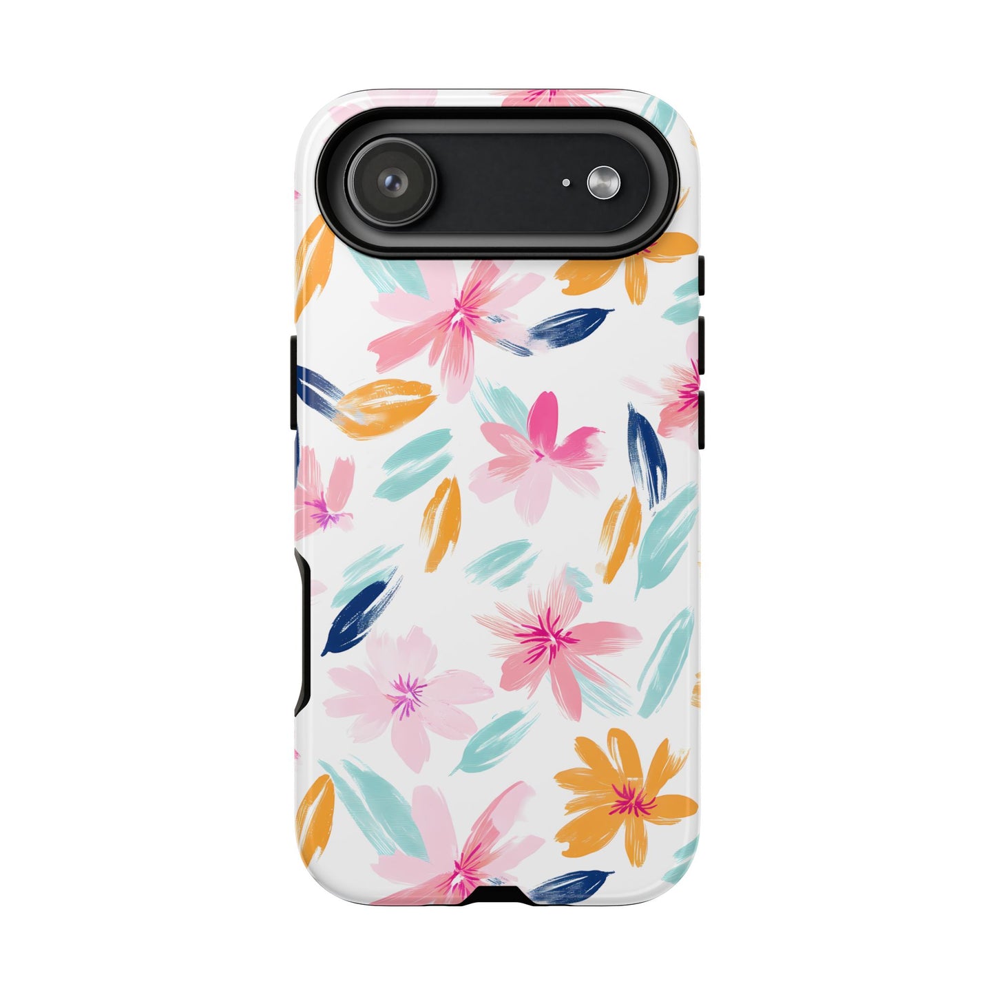 Watercolor Floral iPhone Case - Pastel Flowers