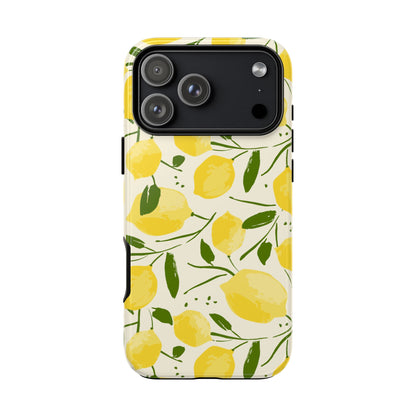 Watercolor Lemon iPhone Case