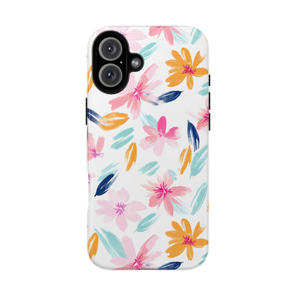 Watercolor Floral iPhone Case - Pastel Flowers