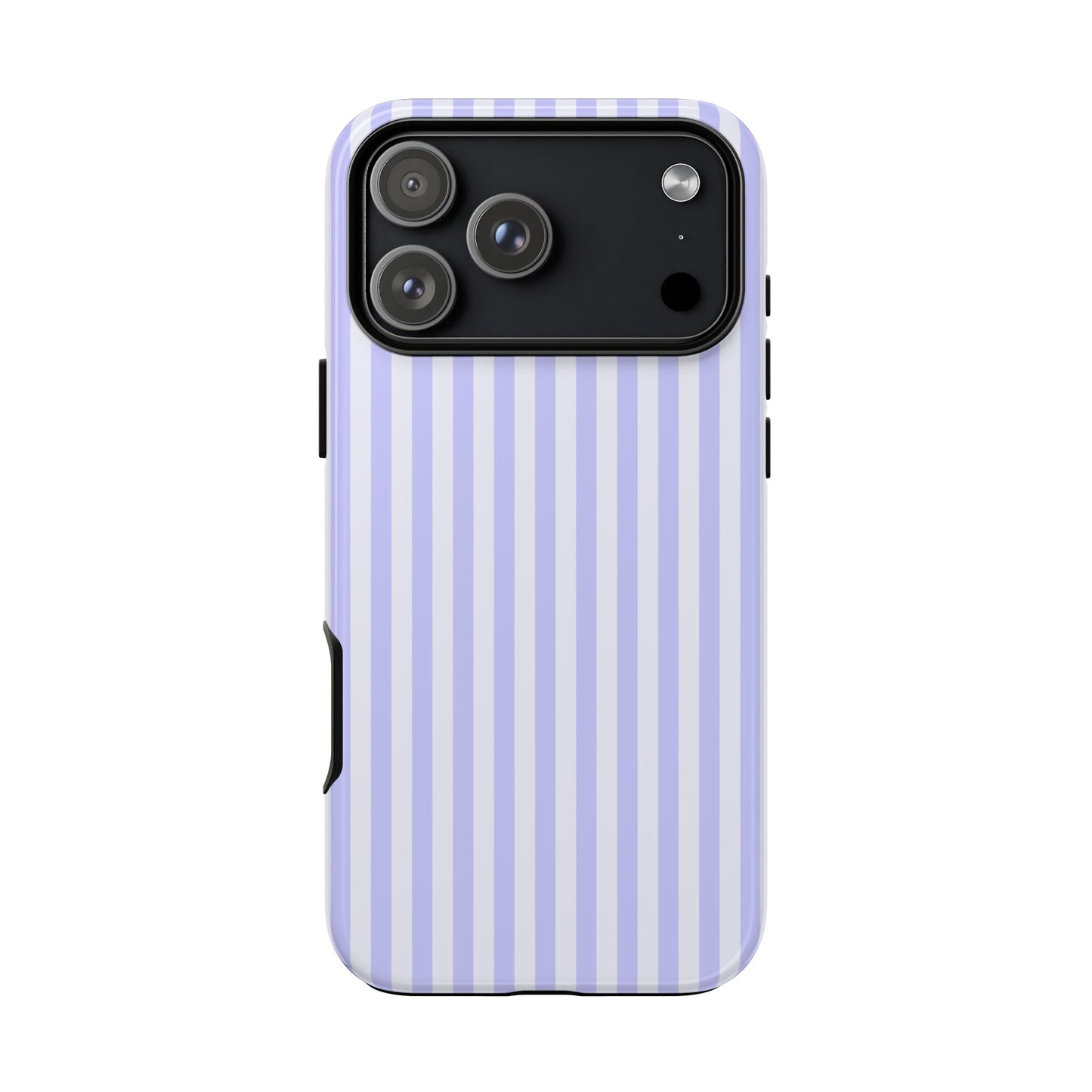 Lavender Luxe | Tough Striped iPhone Case