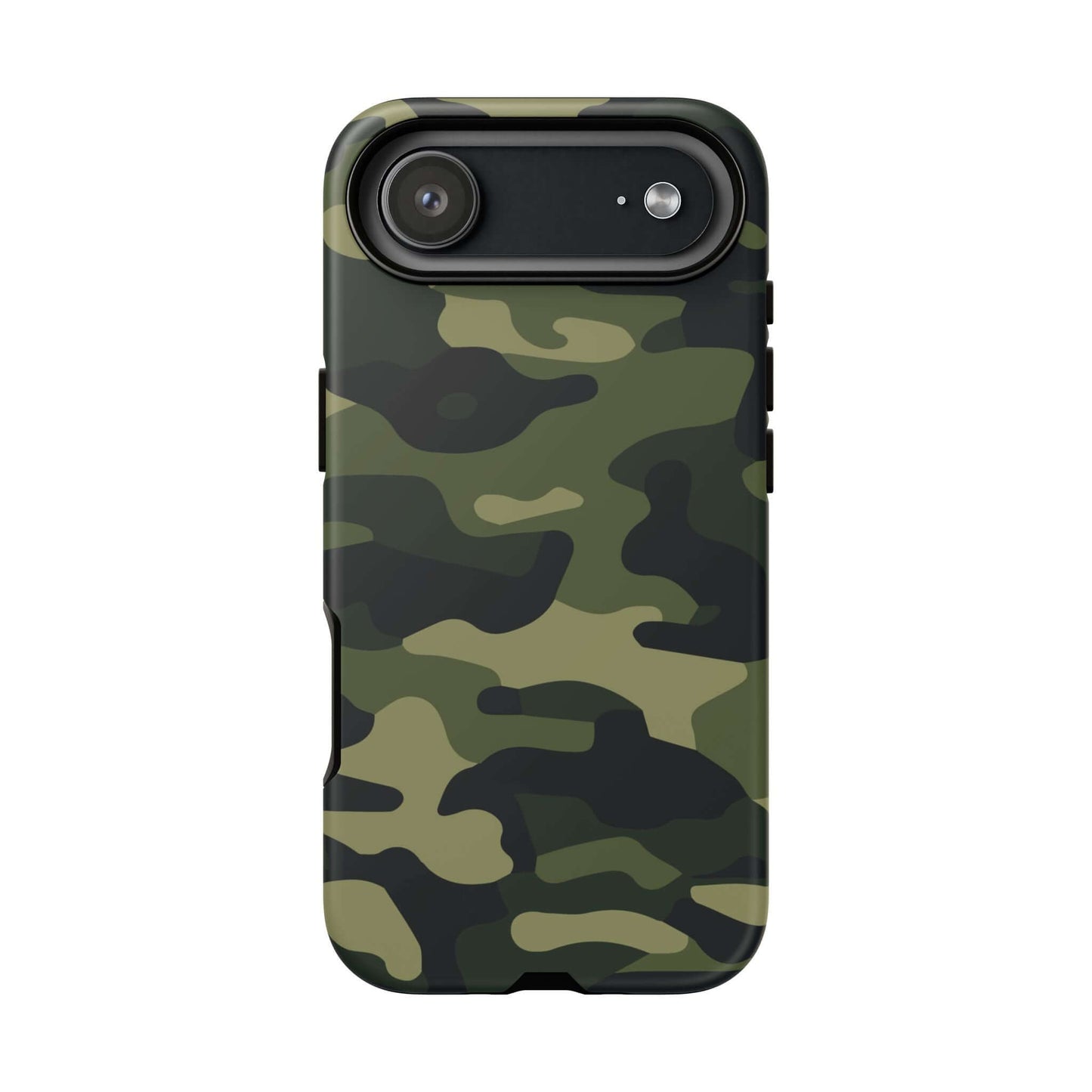 Military Camo iPhone Tough Case - Green Camouflage