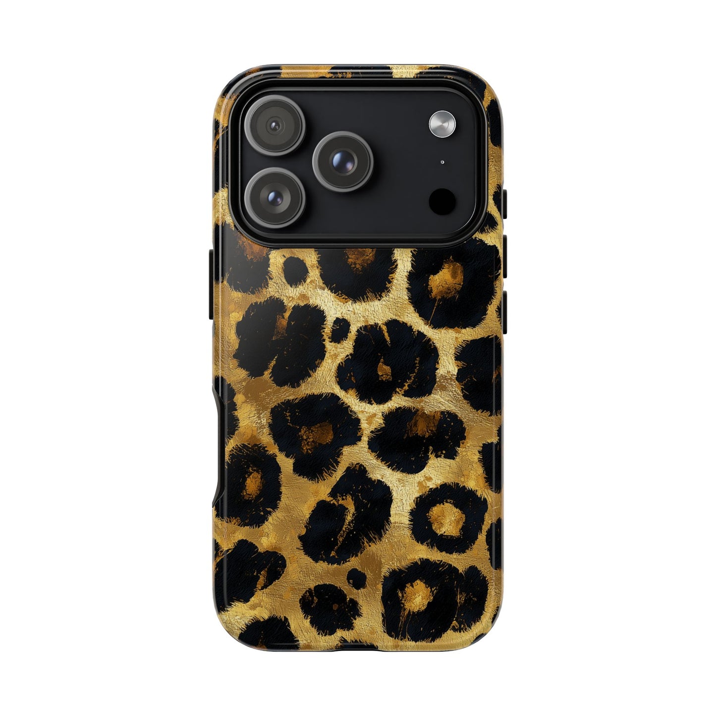Gold Leopard Print iPhone Case - Animal Print