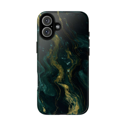 Luxury Emerald Green Marble iPhone Case