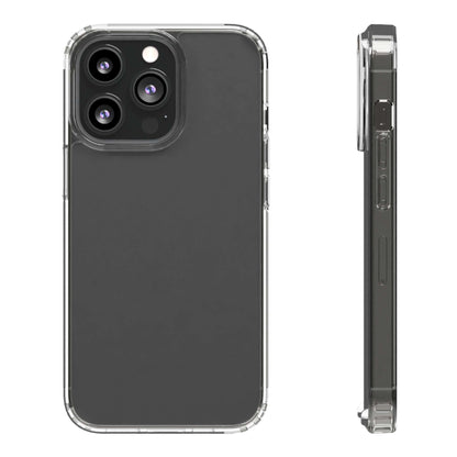 Transparent Silicone Slim iPhone Case - Shockproof Clear Cover