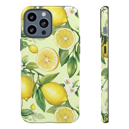 Lemon Blossom iPhone Case - Summer Botanical