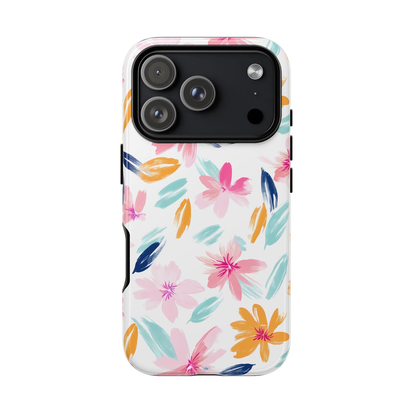 Watercolor Floral iPhone Case - Pastel Flowers