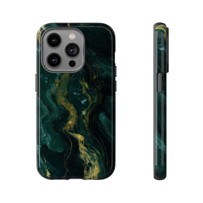 Luxury Emerald Green Marble iPhone Case