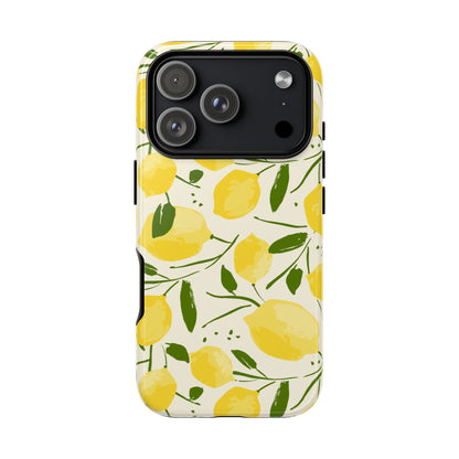 Watercolor Lemon iPhone Case