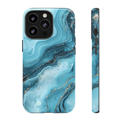 Ocean Blue Marble iPhone Case