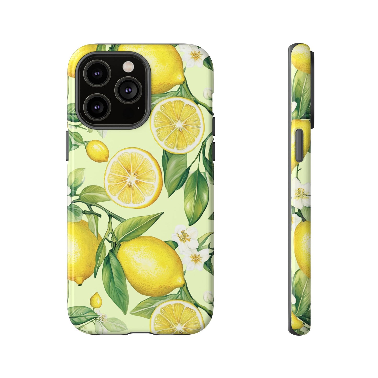 Lemon Blossom iPhone Case - Summer Botanical