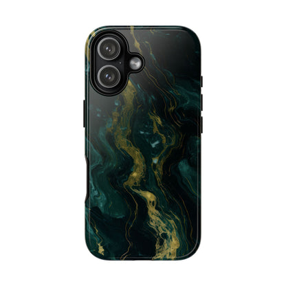 Luxury Emerald Green Marble iPhone Case