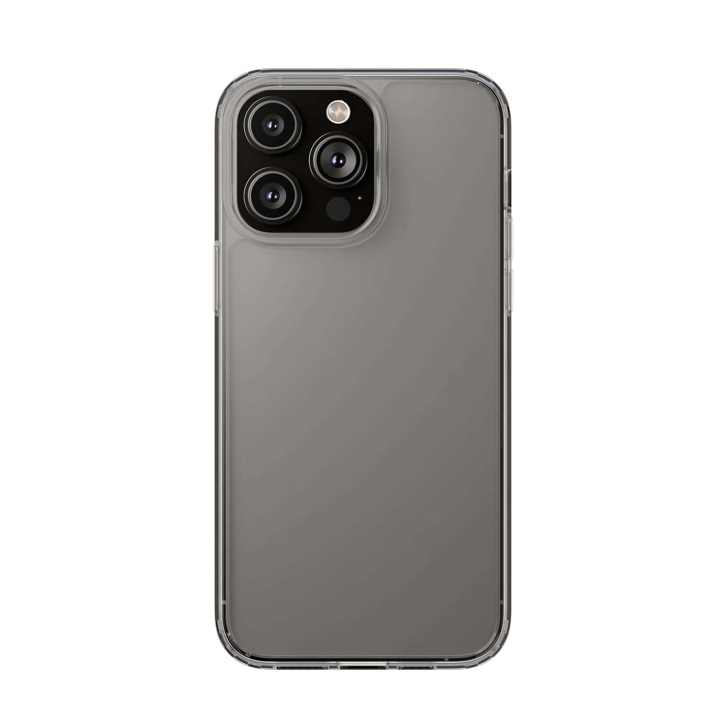 Transparent Silicone Slim iPhone Case - Shockproof Clear Cover