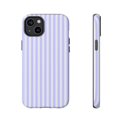 Lavender Luxe | Tough Striped iPhone Case